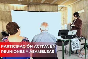 Participación activa en reuniones y asambleas